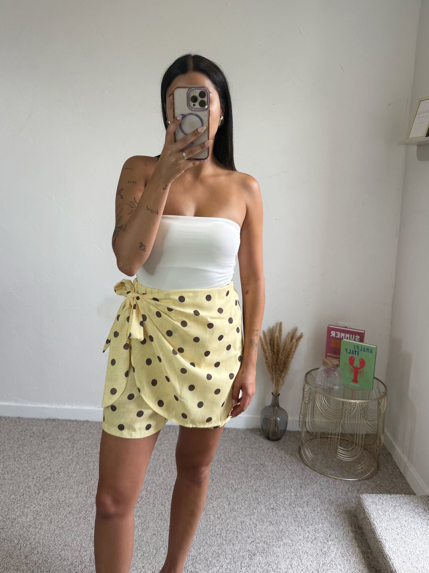 JUPE SHORT COLINE