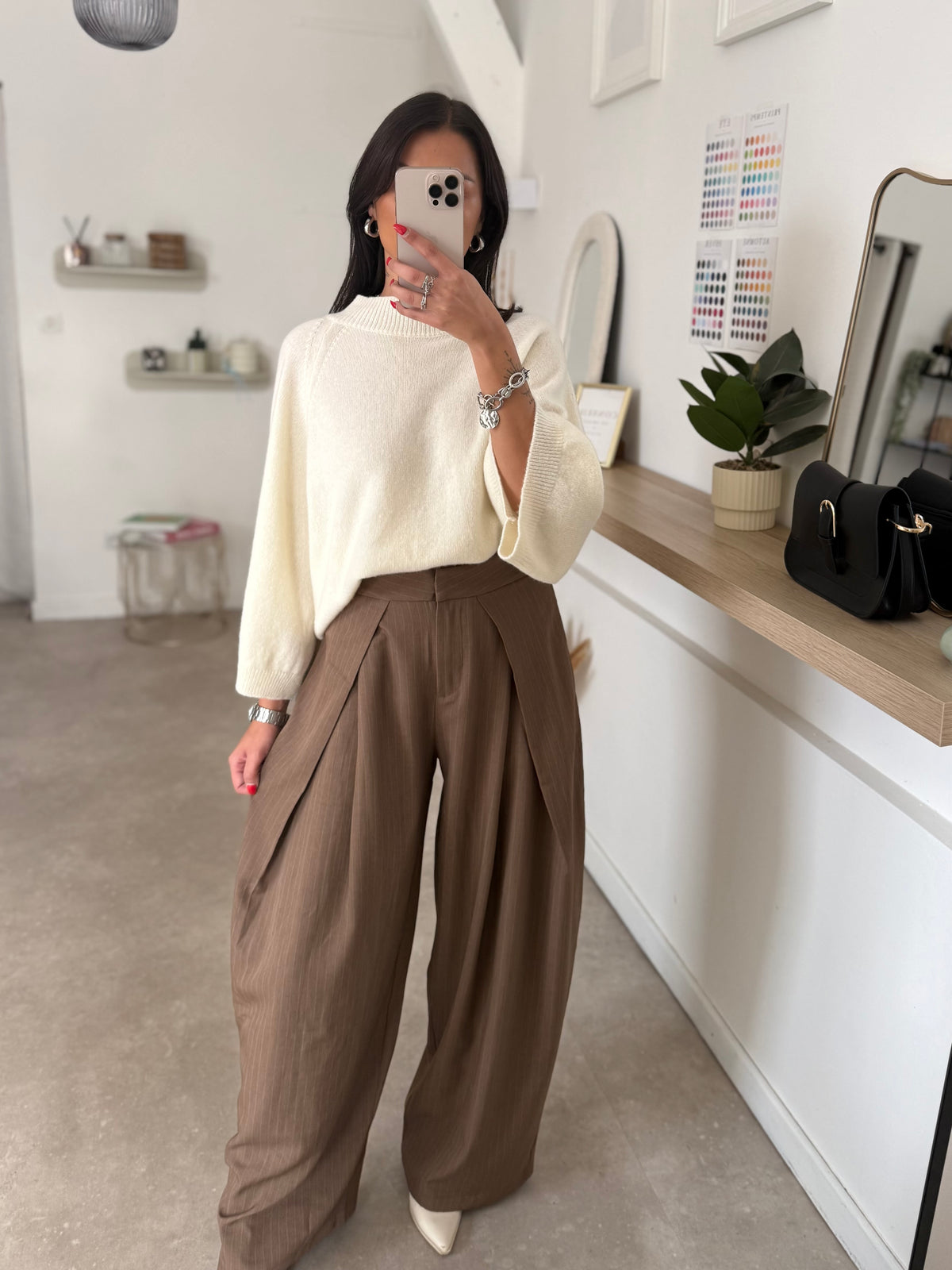 PANTALON PAULINE CAMEL