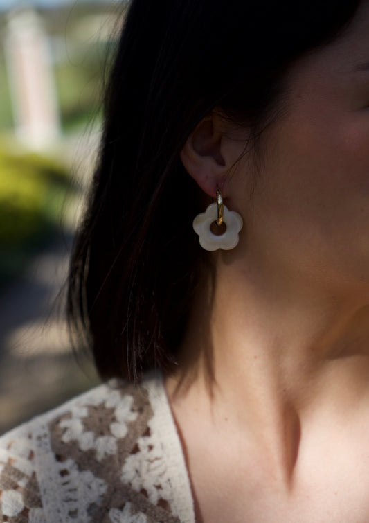 BOUCLES OREILLE FLEUR