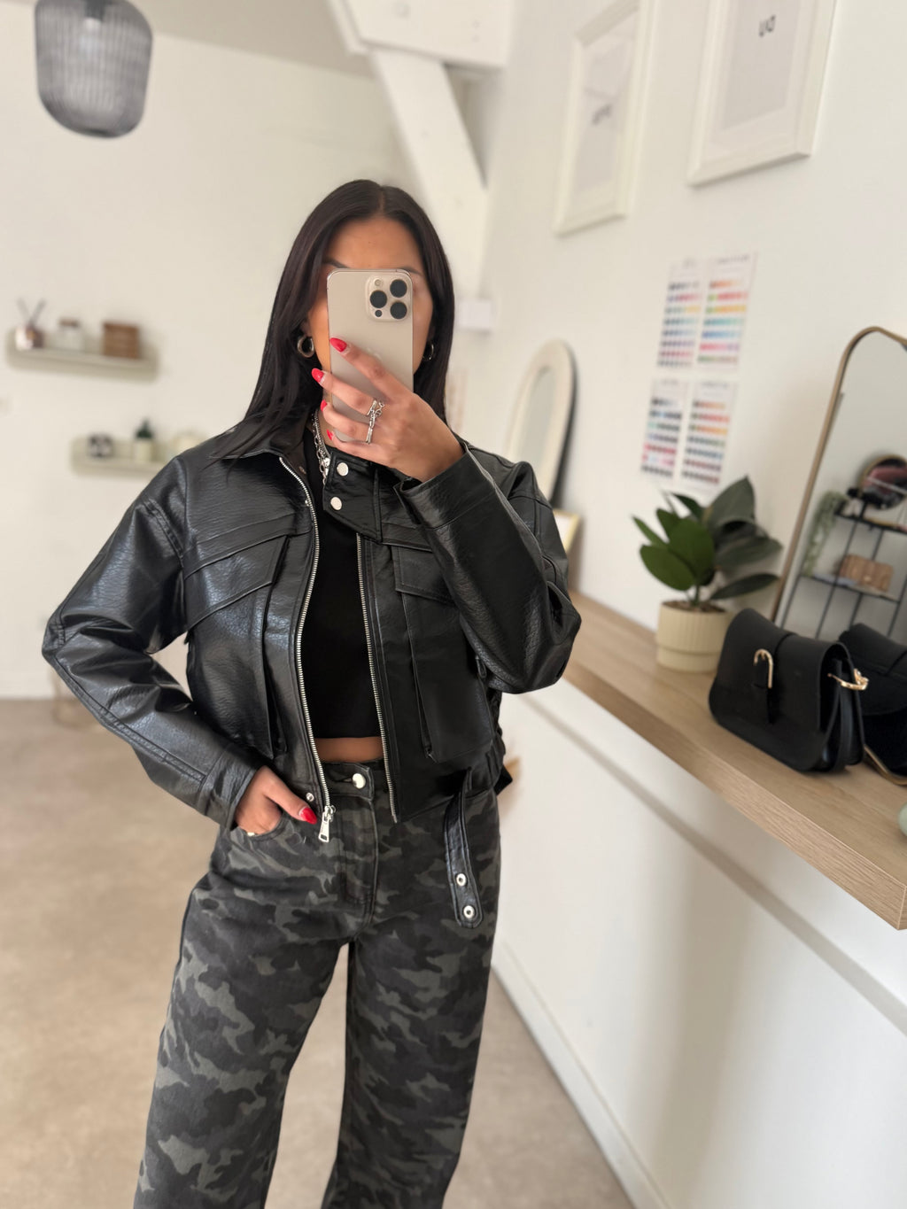 VESTE INÈS NOIR