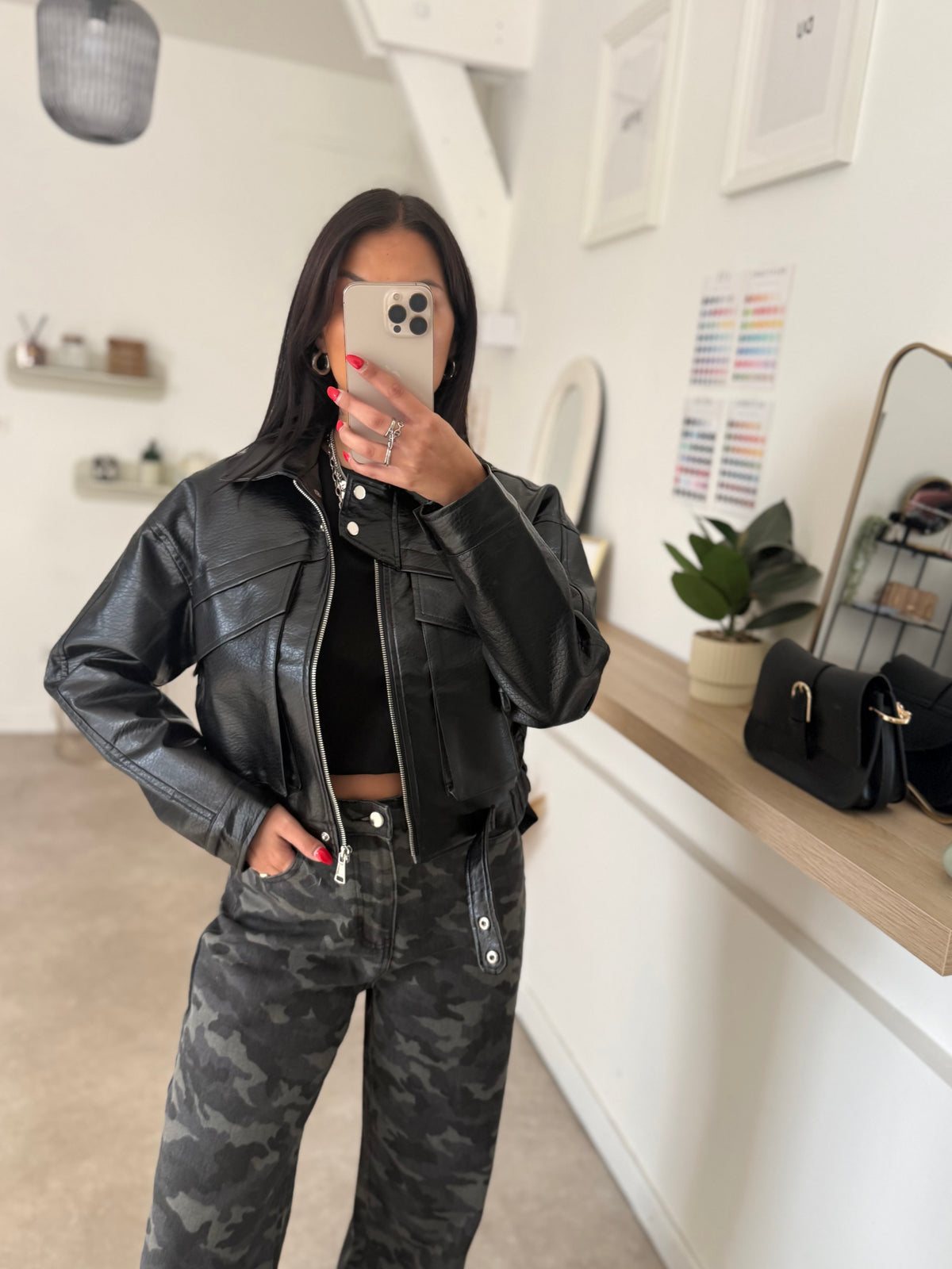 VESTE INÈS NOIR