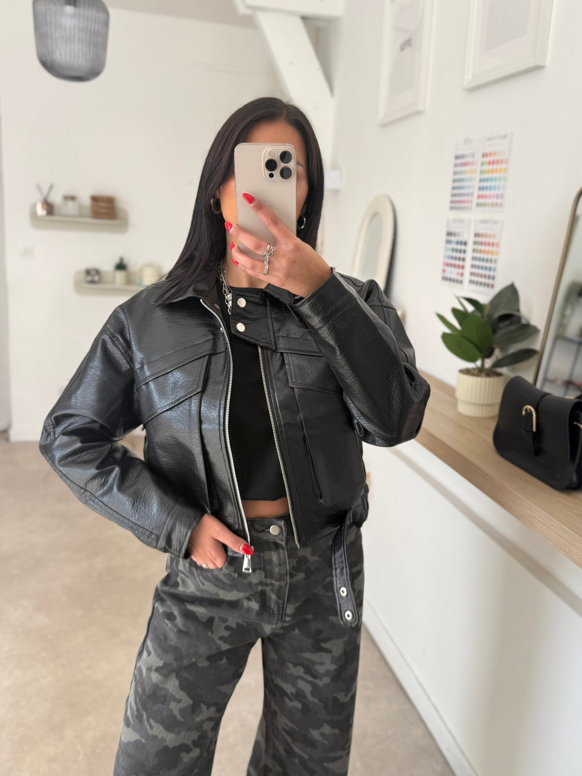 VESTE INÈS NOIR