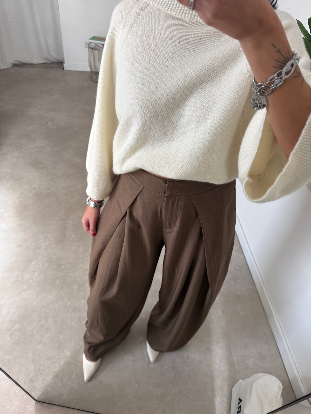 PANTALON PAULINE CAMEL