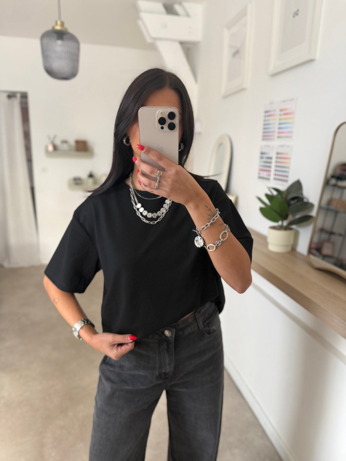 T-SHIRT MARIE NOIR