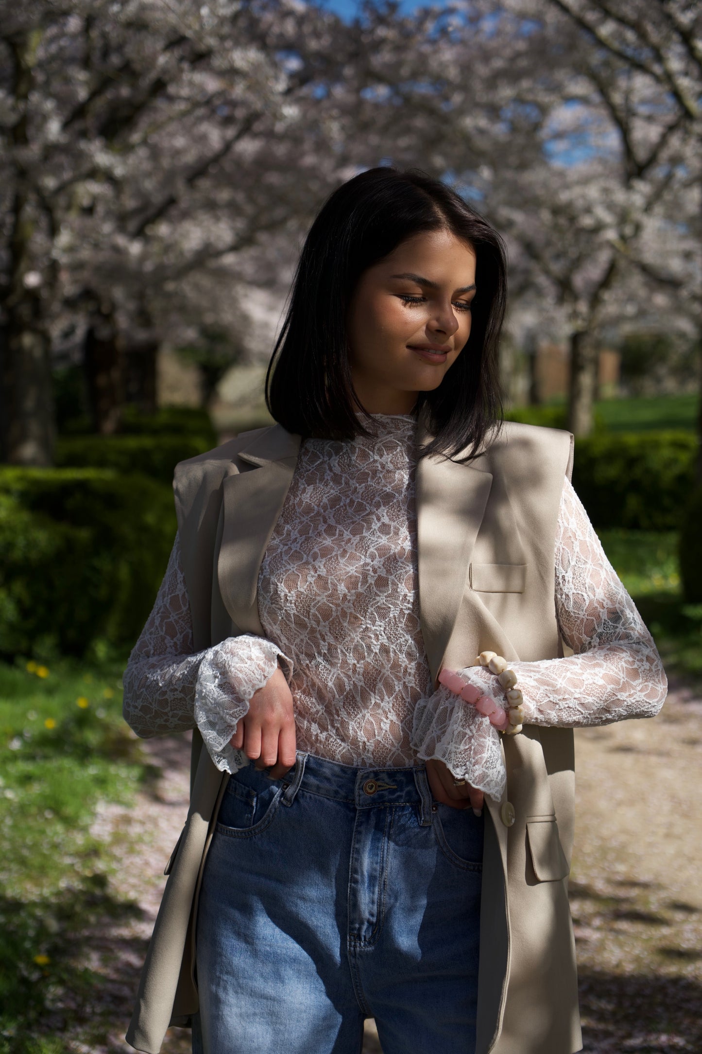 BLAZER SANS MANCHES CHARLÈNE