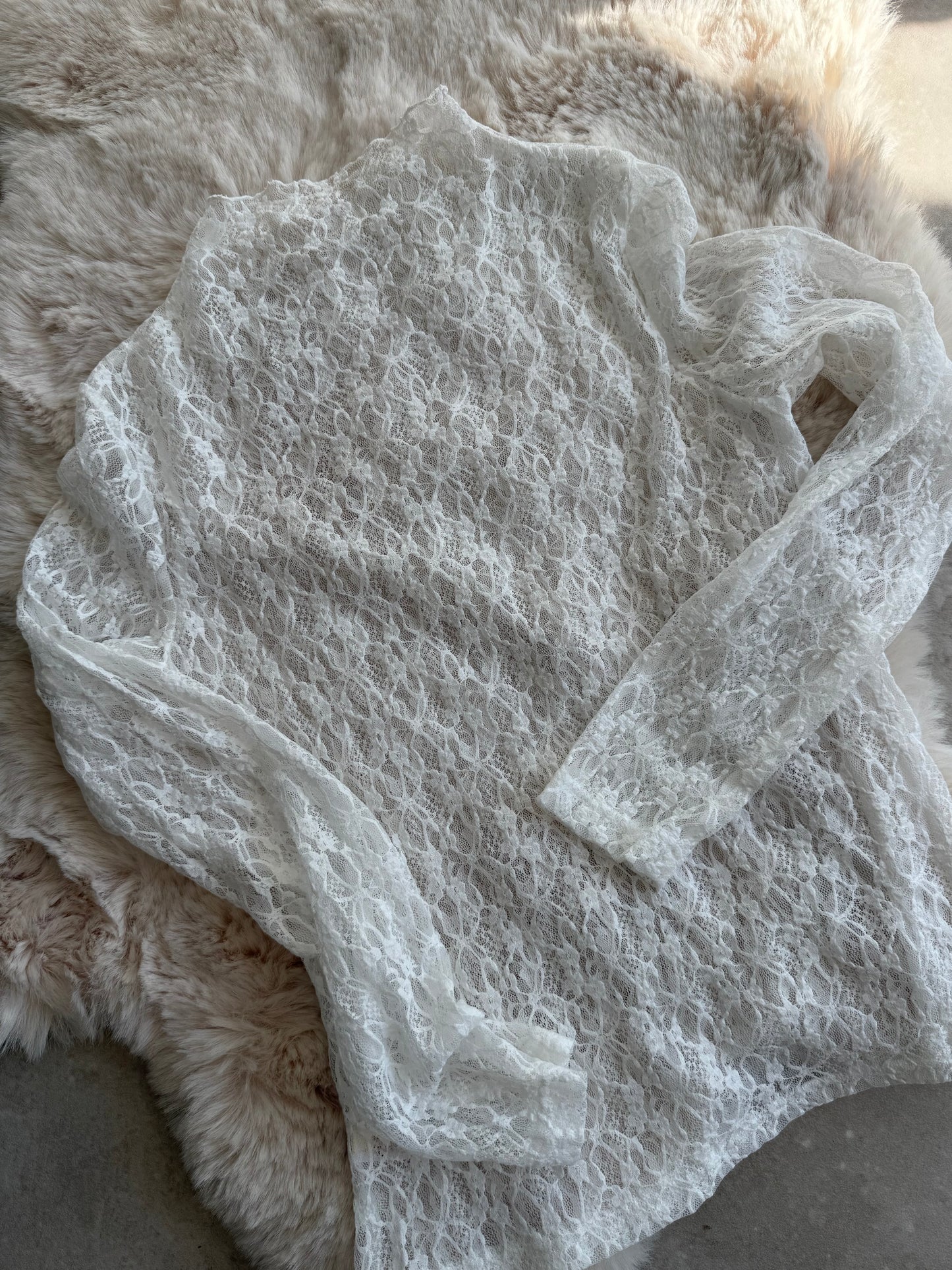 TOP DENTELLE AMBRE