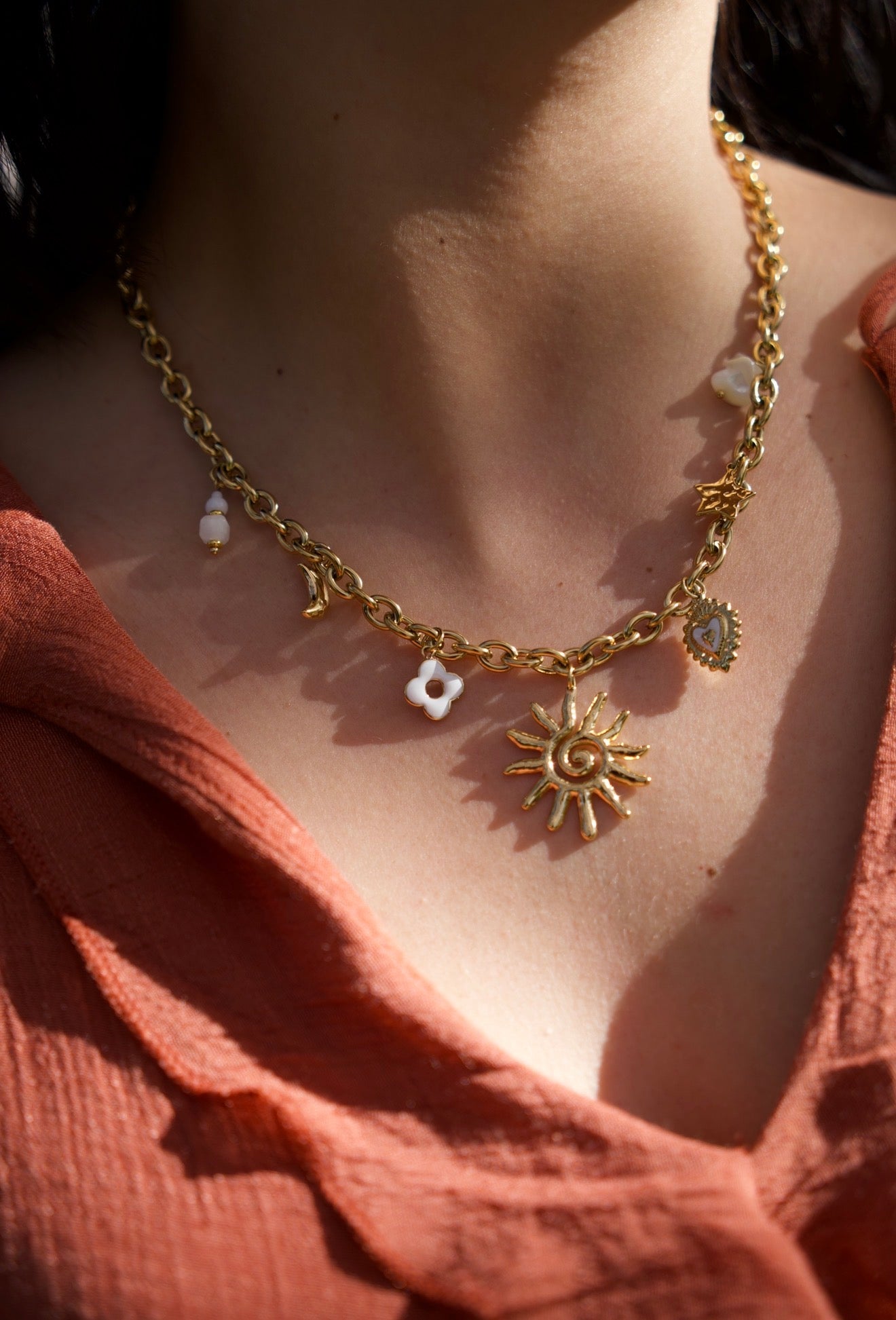 COLLIER BRELOQUES