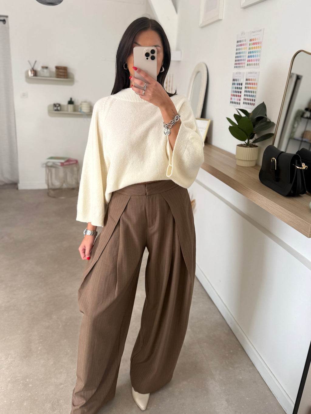 PANTALON PAULINE CAMEL