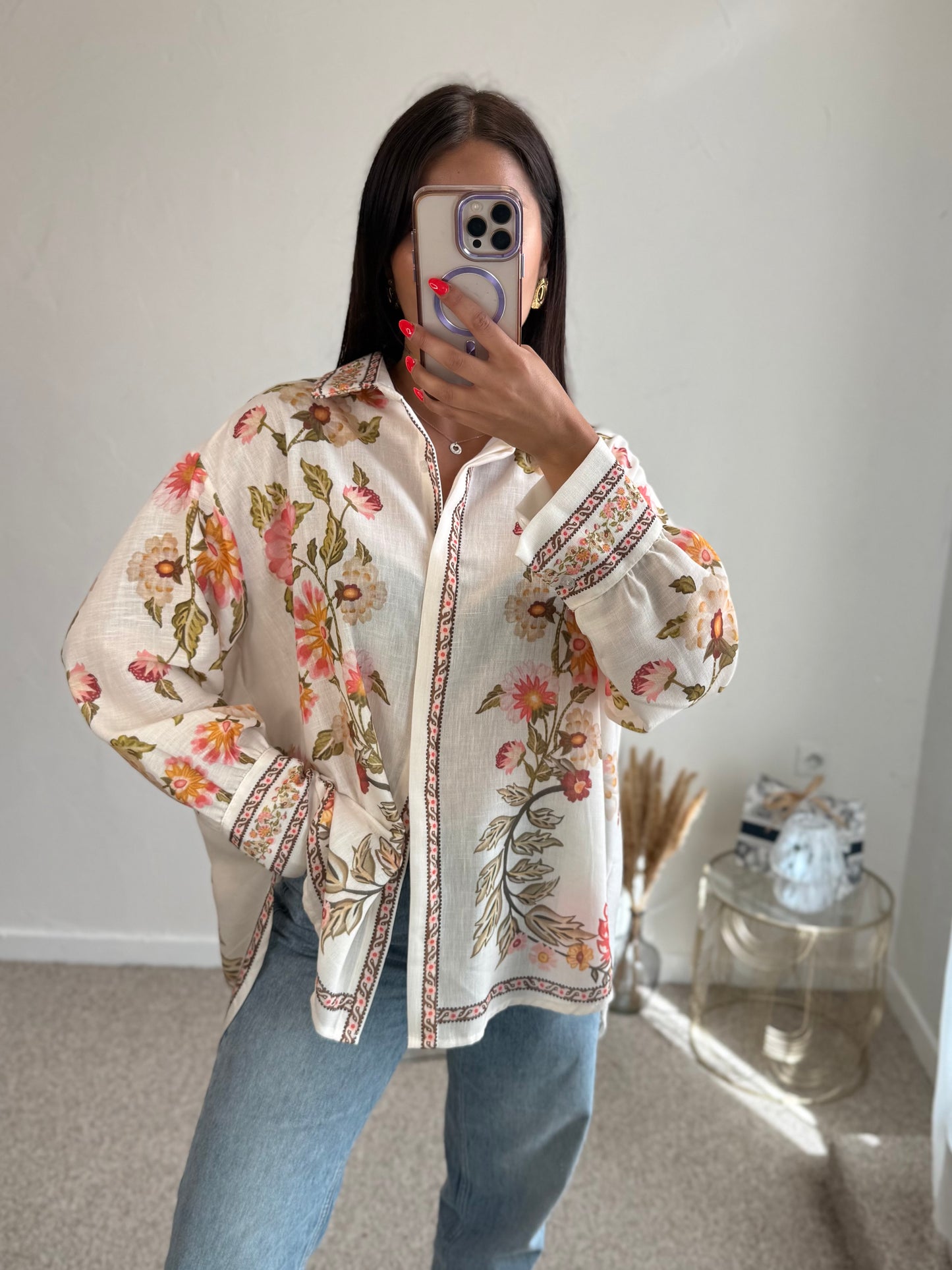 CHEMISE FLORA