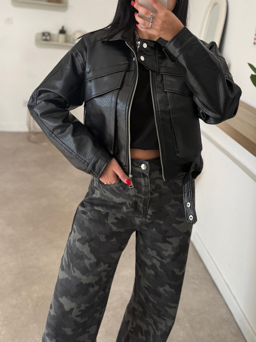 VESTE INÈS NOIR