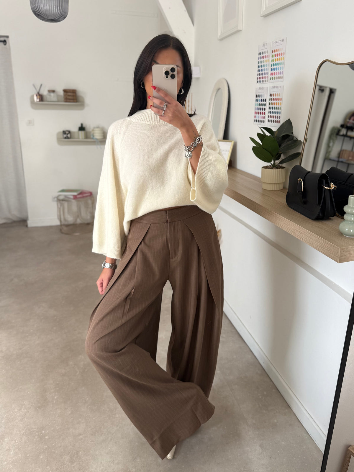 PANTALON PAULINE CAMEL