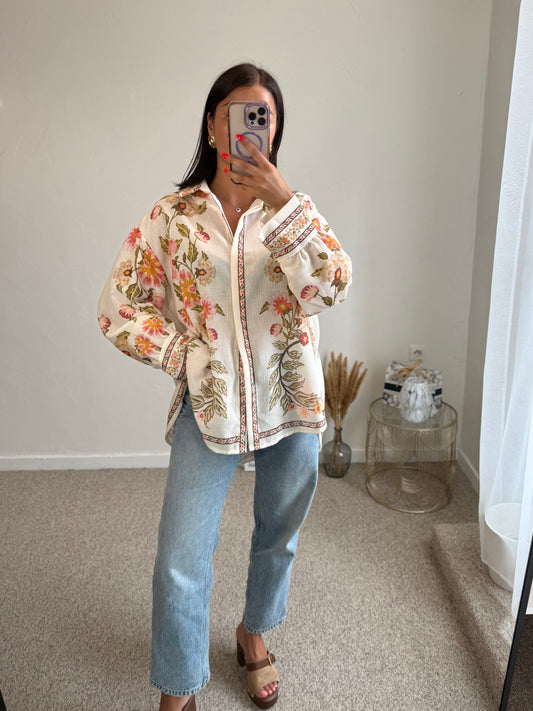 CHEMISE FLORA