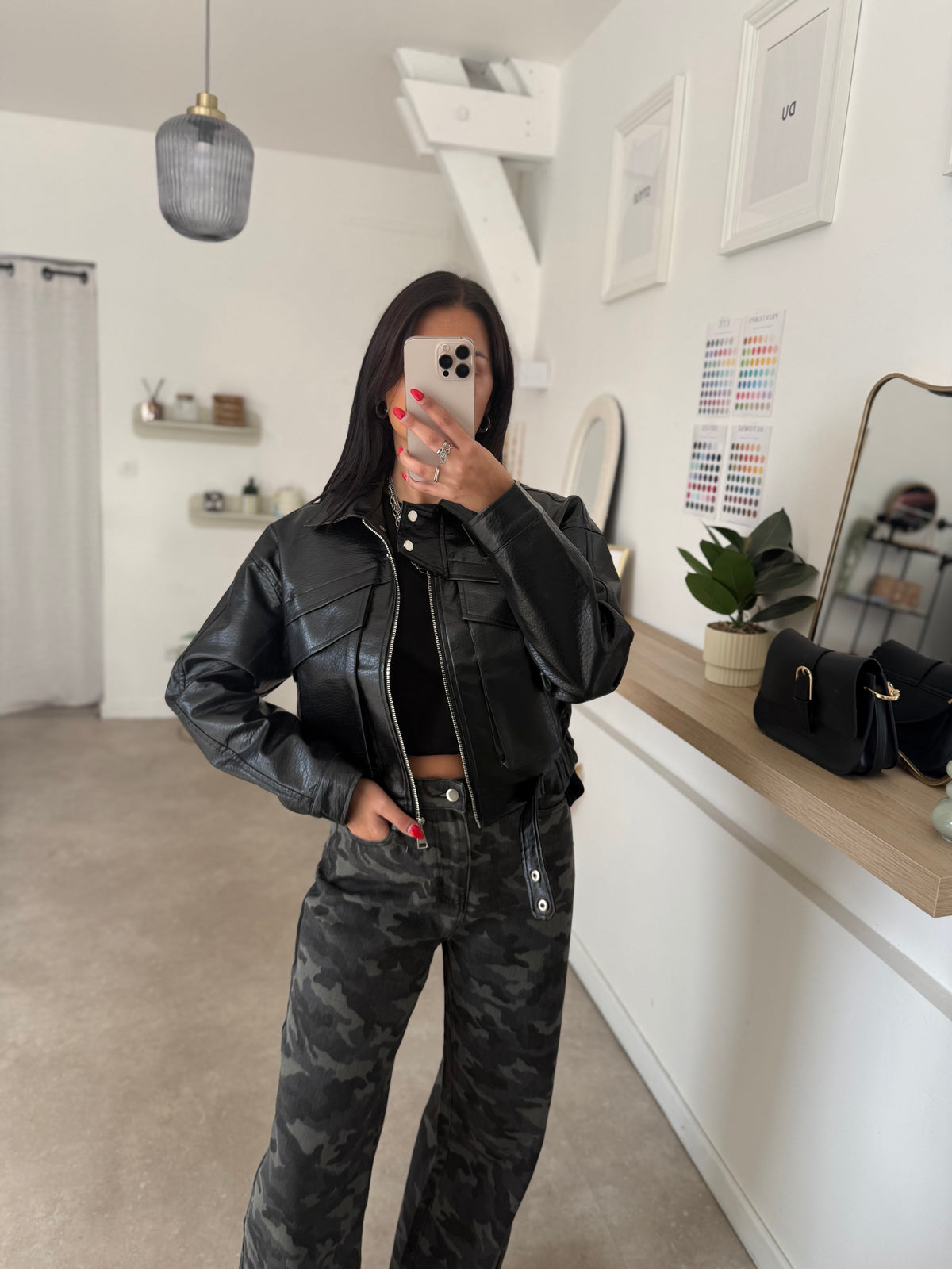 VESTE INÈS NOIR