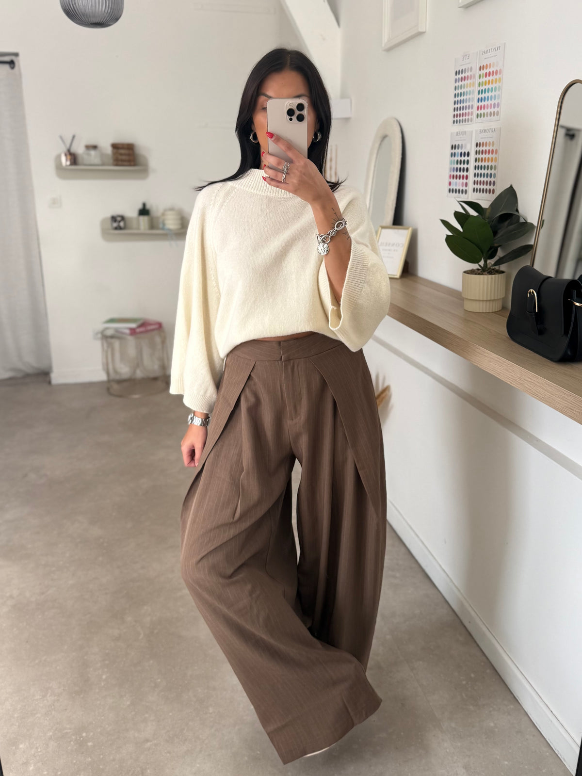 PANTALON PAULINE CAMEL