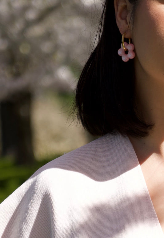 BOUCLE D’OREILLE FLEUR