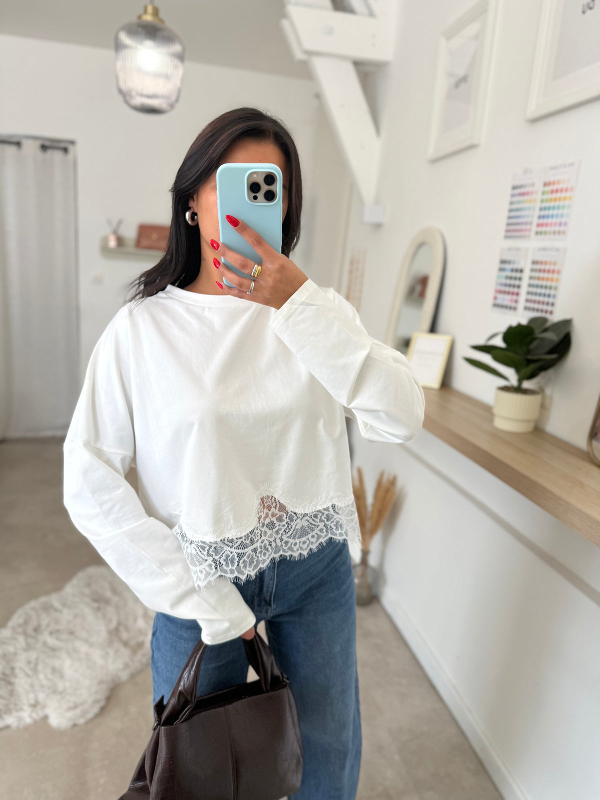 TOP SOLINE BLANC